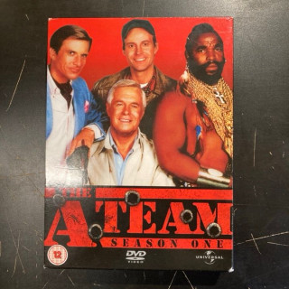 A-Team - Season 1 5DVD (VG+/VG+) -tv-sarja- (ei suomenkielistä tekstitystä)